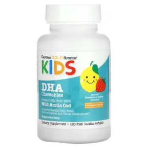 Viên nhai DHA cho trẻ của California Gold Nutrition hộp 180 viên