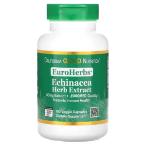 EuroHerbs, Chiết xuất thảo mộc Echinacea, 80 mg, 180 viên của California Gold Nutrition