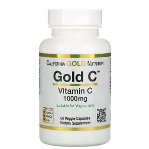 Gold C, Vitamin C 1000 mg hộp 60 viên của California Gold Nutrition