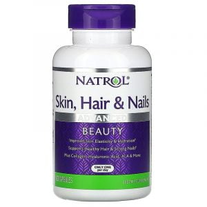 Viên uống tốt cho da tóc và móng Skin Hair & Nails 60 viên của Natrol