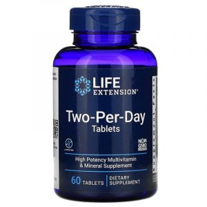 Vitamin tổng hợp Two-Per-Day Tablets hộp 60 viên của Life Extension