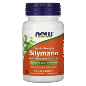 Viên uống giải độc gan Silymarin 300 mg 50 Viên của Now Foods