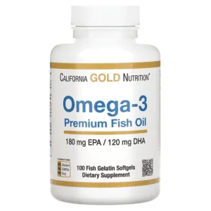 Dầu cá Omega-3 180 EPA / 120 DHA California Gold Nutrition (100 viên) - iHerb Việt Nam