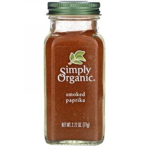 Ớt bột xông khói hữu cơ Simply Organic 77g