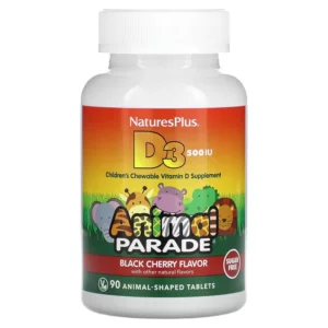 Vitamin D3 500 IU hình thú cho trẻ 90 Viên của  Nature's Plus