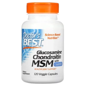 Glucosamine Chondroitin MSM với OptiMSM hộp 120 viên của Doctor's Best