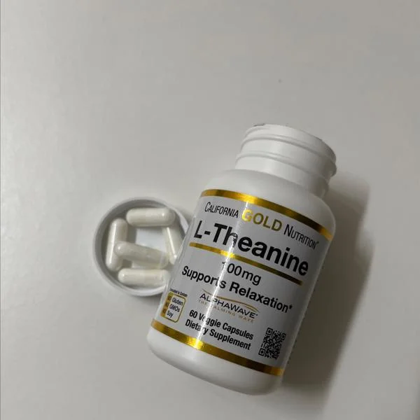 L-Theanine, AlphaWave, Supports Relaxation, Calm Focus, 100 mg hộp 60 viên của California Gold Nutrition - Ảnh 4