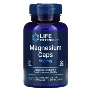 Viên uống Magiê, Magnesium Caps 500 mg hộp 100 viên của Life Extension