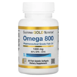 Omega 800 80% EPA/DHA, 1000 mg hộp 30 viên của California Gold Nutrition