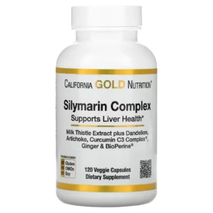 Viên uống bổ gan Silymarin Complex 120 Viên của California Gold Nutrition