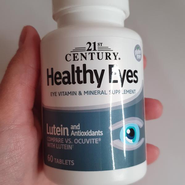 Viên uống bổ mắt Healthy Eyes Lutein and Antioxidants hộp 60 viên của 21st Century 4 Viên uống bổ mắt Healthy Eyes Lutein and Antioxidants hộp 60 viên của 21st Century - Ảnh 4
