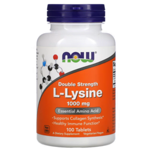 L-Lysine 1,000 mg hộp 100 viên của Now Foods