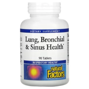 Lung, Bronchial & Sinus Health hộp 90 viên của Natural Factors