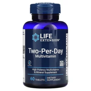 Two-Per-Day Multivitamin Tablets hộp 60 viên của Life Extension