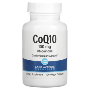 Viên uống hỗ trợ tim mạch CoQ10 Ubiquinone 100 mg Lake Avenue Nutrition (120 viên)