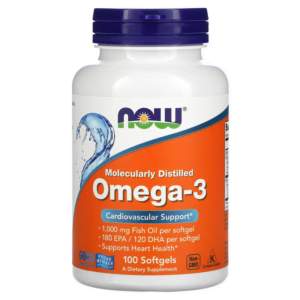 Omega-3 Now Foods, 180 EPA / 120 DHA ( 100 viên)