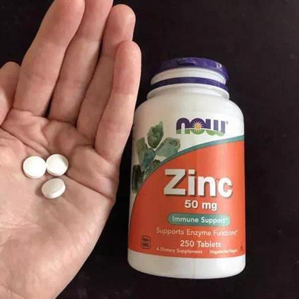 Zinc, 50 mg hộp 250 viên của Now Foods 5 Zinc, 50 mg hộp 250 viên của Now Foods - Ảnh 5
