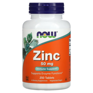 Zinc, 50 mg hộp 250 viên của Now Foods