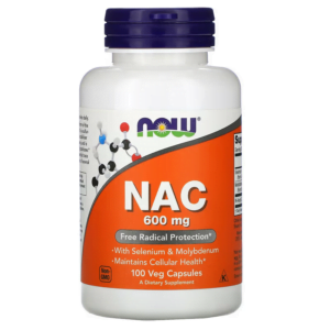 NAC 600mg NOW Foods (100 Viên)