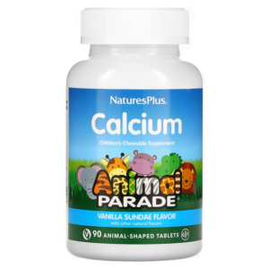Viên nhai bổ sung Canxi cho trẻ em Animal Parade NaturesPlus ( 90 Viên)
