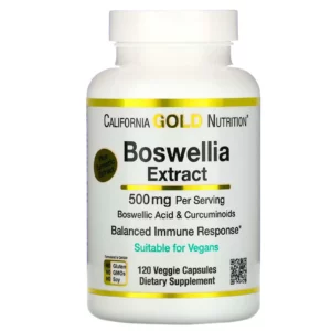 Chiết xuất Boswellia và nghệ, 500 mg của California Gold Nutrition ( 120 Viên)