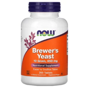 Brewer's Yeast, 200 Viên của NOW Foods