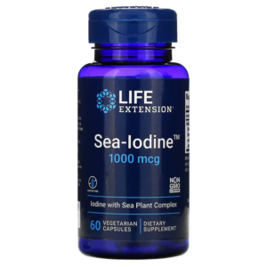 Sea-Iodine 1000mcg Life Extension, bổ sung i ốt hỗ trợ tuyến giáp  ( 60 Viên)