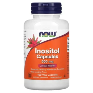 Inositol Capsules, 500 mg hộp 100 viên của NOW Foods