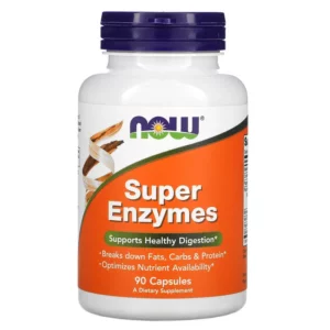 Super Enzymes Now Foods hỗ trợ tiêu hóa khỏe mạnh ( 90 Viên)