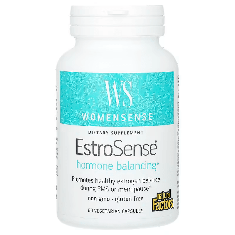 WomenSense, EstroSense Cân bằng nội tiết tố hộp 60 viên của Natural Factors 1 WomenSense, EstroSense Cân bằng nội tiết tố hộp 60 viên của Natural Factors