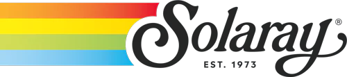 Solaray Vitamin được bán tại 60 quốc gia. 1 logo solaray