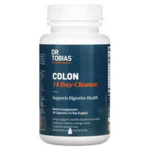 Dr Tobias một thương hiệu vitamin đầy khát vọng! 3 Colon 14 Day Cleanse lọ 28 viên của Dr. Tobias