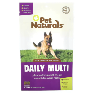 Thức ăn tự nhiên Daily Multi dành cho chó gói 30 Viên nhai của Pet Naturals