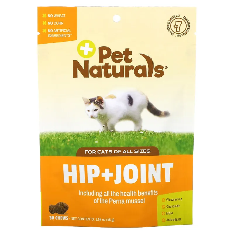 Viên nhai sương khớp Glucosamine cho mèo của Pet Naturals, 30 Viên 1 Viên nhai sương khớp Glucosamine cho mèo của Pet Naturals, 30 Viên