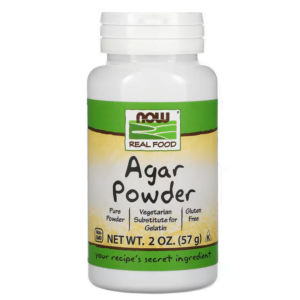 Agar Powder, Real Food, 2 oz (57 g), NOW Foods