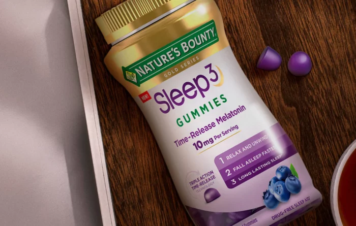 Kẹo dẻo Melatonin time-release Sleep3 Gummies của Nature’s Bounty 7 sleep3 gummies melatonin