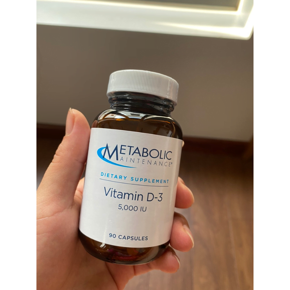 Vitamin D-3, 5,000 IU, 90 viên, Metabolic Maintenance 3 Vitamin D-3, 5,000 IU, 90 viên, Metabolic Maintenance - Ảnh 3