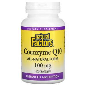 Coenzyme Q10, 100 mg, lọ 120 viên, Natural Factors