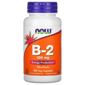 Viên uống B2 100 mg NOW Foods (100 viên)