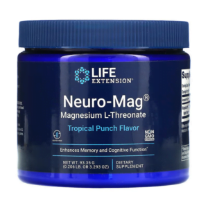 Bột tăng cường trí nhớ và nhận thức Neuro-Mag Life Extension hộp 3.293 oz (93.35 g)