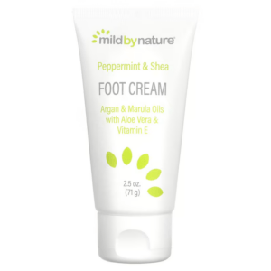 Kem dưỡng da chân Peppermint & Shea Foot Cream Mild By Nature 2.5 oz (71 g)