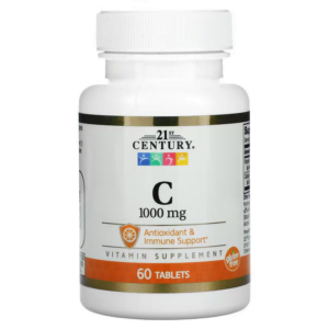 Viên uống bổ sung Vitamin C 1000 mg 21st Century (60 viên)