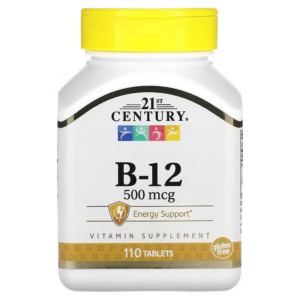 Bổ sung B-12 500 mcg 21st Century (110 viên)