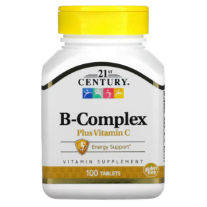 Viên uống B-Complex Plus Vitamin C 21st Century (100 viên)