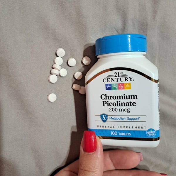Viên uống Chromium Picolinate 200 mcg 21st Century (100 viên) 3 Viên uống Chromium Picolinate 200 mcg 21st Century (100 viên) - Ảnh 3