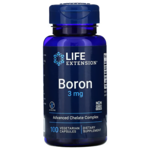 Bổ sung Boron 3 mg 100 viên, Life Extension
