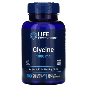 Bổ sung Glycine 1000 mg hộp 100 viên của Life Extension