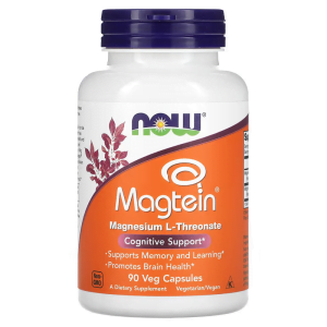 Bổ sung Magtein Magnesium L-Threonate hộp 90 viên của Now Foods