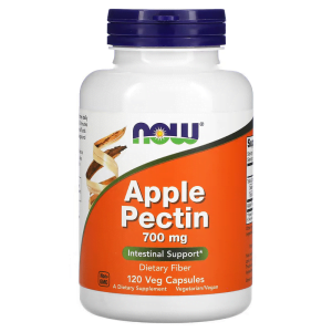 Viên uống hỗ trợ đường ruột Apple Pectin 700 mg 120 viên của Now Foods