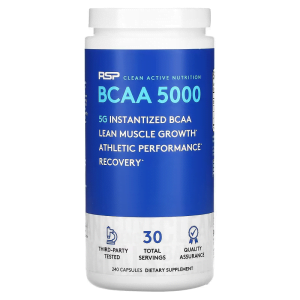 Viên uống hòa tan BCAA 5000 hộp 240 viên của RSP Nutrition